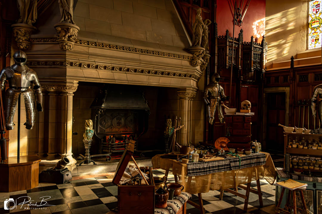 image of the interior of Edinburgh Castle