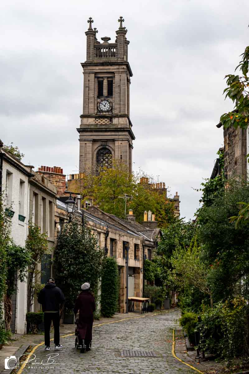 image of Circus Lane in Edinburgh