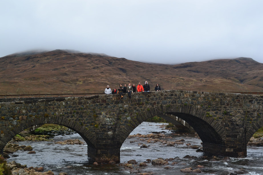 image of the old bridge in Skye