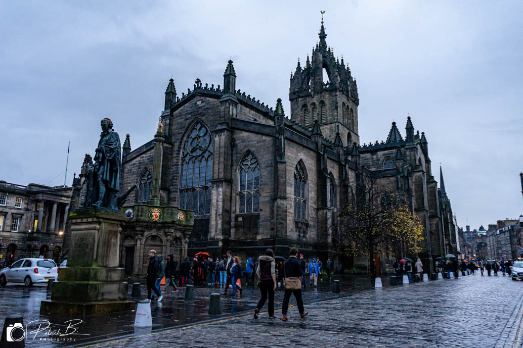 image of the Old Town taken from Princes Street